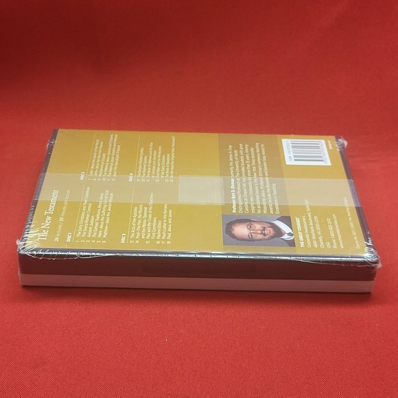 The New Testament 4 Disc DVD & Course Guidebook 2000 DVD New Sealed - Picture 8 of 9